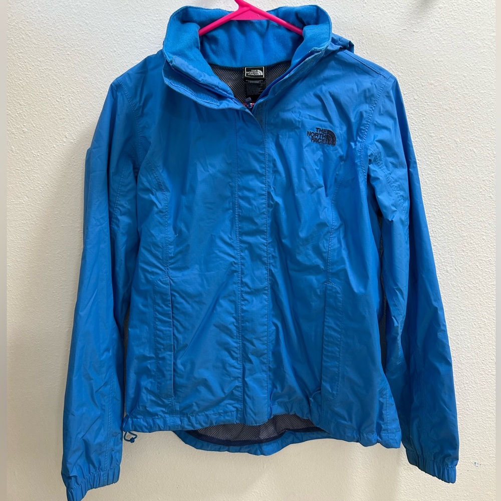 The North Face Blue Rain Jacket